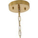 Canada 24 inch Gold Chandelier Ceiling Light